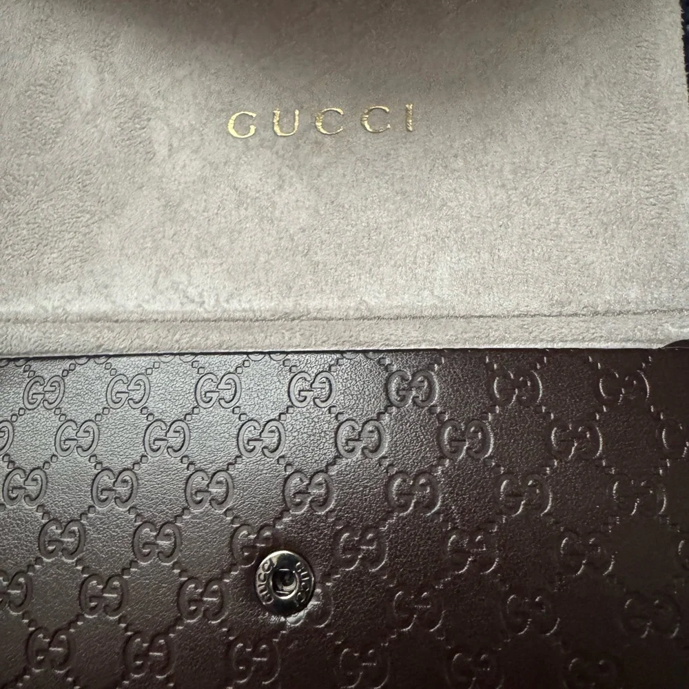 Gucci Eyeglass/sunglasses brown case - Picture 5 of 8